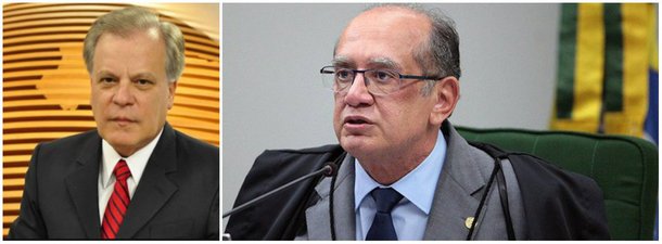 "Por onde anda Gilmar Mendes, amigo de Temer e de Aécio? Não temos ouvido suas opiniões...", escreveu o jornalista Chico Pinheiro no Twitter; Portal Jurídico Jota informou que investigadores da Lava Jato avaliam pedir o impeachment de Gilmar, que também preside o TSE, após ele ser flagrado em uma ligação telefônica com o senador afastado Aécio Neves (PSDB-MG) articulando apoio no Senado para aprovar um projeto com o objetivo de frear as investigações - o projeto de atualização da Lei de Abuso de Autoridade