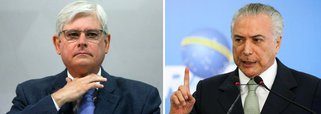 O procurador-geral também afirma que a quadrilha liderada por Temer usou órgãos públicos como Petrobras, Furnas, Caixa Econômica, Ministério da Integração Nacional e Câmara dos Deputados para roubar e pede a devolução de R$ 55 milhões