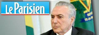 Jornal francês Le Parisien diz que governo Temer está "por um fio"; para o diário parisiense, além do envolvimento direito em casos de corrupção, Temer balança porque a economia vai muito mal