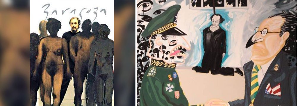 Após denúncia recebida pelo whatsapp, líderes do Partido Social Cristão (PSC), Democratas (DEM) e do Partido Republicano Brasileiro (PRB) estiveram no Museu Nacional da República, em Brasília DF, para fiscalizar conteúdo da exposição Não Matarás