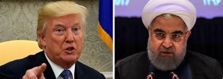 O presidente Donald Trump vai declarar nesta sexta (13) sua intenção de não certificar o cumprimento, pelo Irã, do acordo sobre o seu programa nuclear, assinado em 2015, segundo a imprensa americana; presidente, no entanto, vai pedir que o Congresso estabeleça novas exigências ao Irã, cujo descumprimento seria um "gatilho" para a retomada imediata das sanções, segundo o "New York Times"