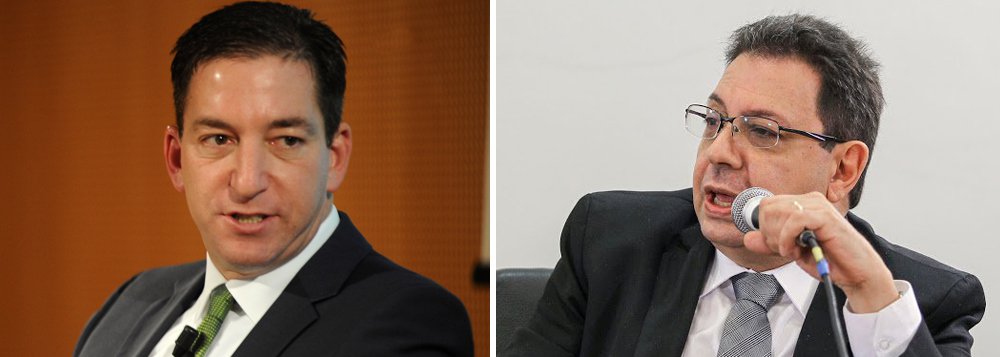 Jornalista Glenn Greenwald, do The Intercept, também fez coro às críticas à condução coercitiva do blogueiro e advogado Eduardo Guimarães, do Blog da Cidadania, determinada pelo juiz federal Sérgio Moro; "Um perigo enorme é criado quando a polícia detém jornalistas. A direita gosta de criticar a Venezuela, mas muitos defendem isso", disse Greenwald