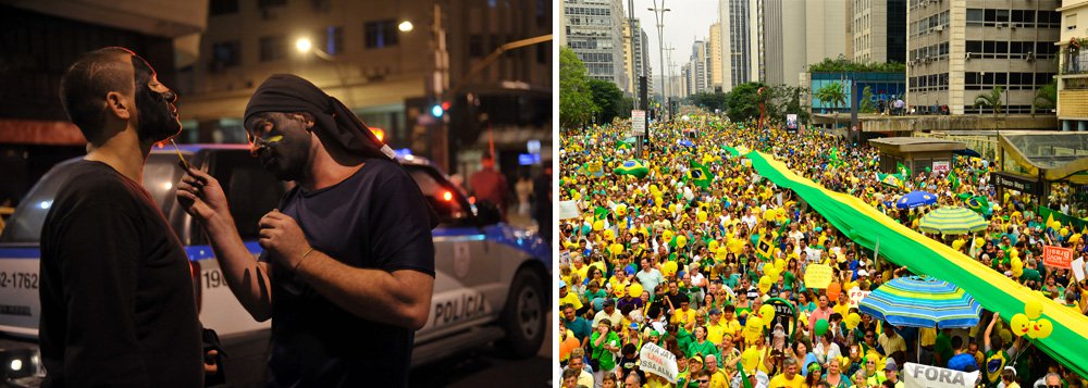 A onda moralista simplesmente nos afogou num copo d’água que começou com o “padrão Fifa” e passou a um “padrão Moro”. Não obstante, enquanto a pilantragem continua correndo solta – ou o dinheiro de Geddel era antigo? – seu combate vai servindo de cobertura para a liquidação de todos os setores promissores da economia brasileira. De cara, a Petrobras e o pré-sal, em seguida a construção pesada, um dos únicos campos industriais onde tínhamos presença mundial e, agora (alguém tem dúvidas?) o mercado de carnes processadas; leia artigo de Fernando Brito