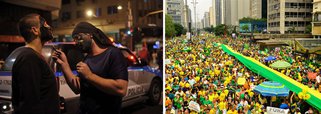 A onda moralista simplesmente nos afogou num copo d’água que começou com o “padrão Fifa” e passou a um “padrão Moro”. Não obstante, enquanto a pilantragem continua correndo solta – ou o dinheiro de Geddel era antigo? – seu combate vai servindo de cobertura para a liquidação de todos os setores promissores da economia brasileira. De cara, a Petrobras e o pré-sal, em seguida a construção pesada, um dos únicos campos industriais onde tínhamos presença mundial e, agora (alguém tem dúvidas?) o mercado de carnes processadas; leia artigo de Fernando Brito