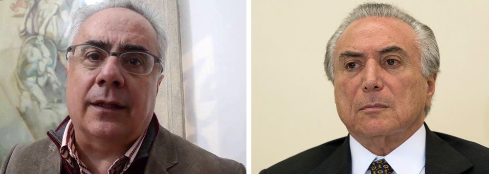 Jornalista Luis Nassif considera que Michel Temer é um cadáver político que deve ser preso quando deixar a presidência; "Não bastará tirar o esquema Temer do poder. Será preciso desinfetar o Estado do profundo processo de aparelhamento que jogou por todos os poros da máquina pública, da EBC à Funai, da Funasa à Eletronuclear, os integrantes das quadrilhas de Eduardo Cunha, Aécio, Padilha e da horda dos 120 hunos eleitos pela maior máquina de corrupção da história, no bojo dos campeões nacionais", diz Nassif; "Aliás, a literatura desenvolvimentista terá que mergulhar em profunda autocrítica sobre os desmandos desse modelo de criação de campeões nacionais"