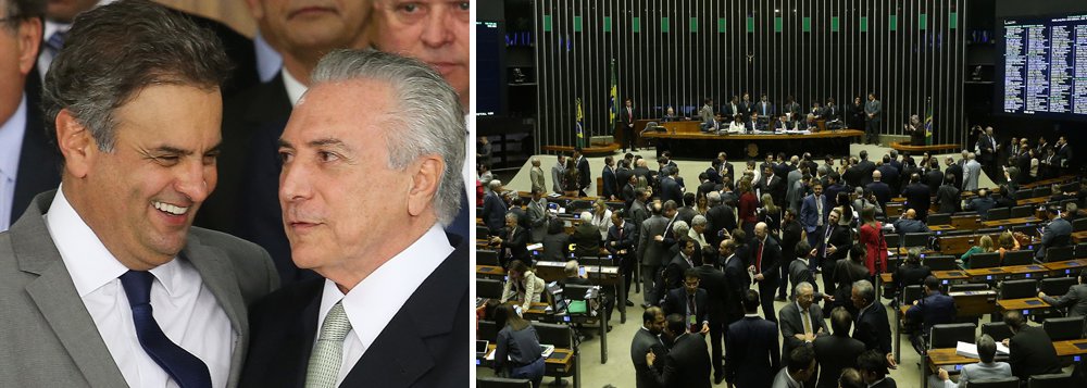 "O Judiciário que conduziu o golpe do impeachment, instruiu um novo processo no Congresso Nacional contra o seu principal beneficiário, Temer, o vice que usurpa a presidência da República. Uma parte da coerência lógica do golpe ficou pelo caminho e a crise da coalizão golpista virou um traço da situação", avalia em artigo para o 247 o membro do diretório nacional do PT Markus Sokol; sobre a segunda denúncia contra Michel Temer, ele diz que o mais provável é que a "coalizão golpista" salve Temer novamente, "assim como salvou o mandato de Aécio no Senado, engajado ele próprio na defesa de Temer"; "Tudo pela boa razão de que, agora, eles não tem outra coisa para pôr no lugar. Então, se escoram uns nos outros"