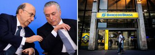 Autor do maior rombo fiscal da história do País, Michel Temer se desfaz aos poucos do patrimônio público; nessa sexta-feira, 9, a CVM divulgou que o governo federal vendeu 9 milhões de ações do Banco do Brasil em agosto; de acordo com a equipe do Itaú BBA, a venda deve ter sido feita pelo Fundo Soberano; considerando a venda das ações de maio, junho, julho e agosto, o governo já vendeu 30,9 milhões de ações, o que representa cerca de 29% do total de ações do Fundo Soberano no banco