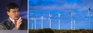 Os ventos que sopram no Piauí, principalmente no semiárido, estão entre os mais adequados do mundo para a geração de energia eólica, de acordo com a Associação Brasileira de Energia Eólica (Abeeólica), que reconhece o estado como o quarto maior produtor do País de energia eólica com 1.085 MW; segundo o governo, as usinas no Piauí totalizam R$ 6,5 bilhões em investimentos e as próximas a serem inauguradas, R$ 6,2 bilhões; também há uma em estudo, na qual está previsto um aporte de R$ 24 bilhões, e geração de 4 GW; o estado também se prepara alavancar na geração de energia a solar; “Nós temos uma característica de ventos fortes e mais constantes à noite e o que não falta é sol durante o dia, o ano todo”, diz o governador Wellington Dias