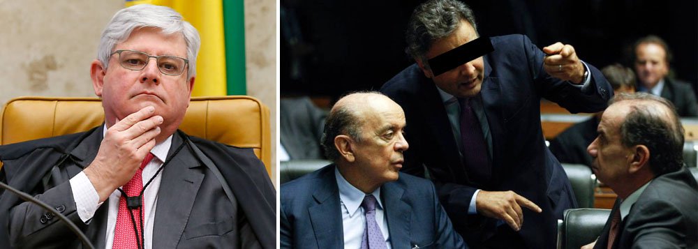 "A cereja do bolo que o procurador-geral Rodrigo Janot está servindo ao Brasil é representada pelos grão-tucanos nela incluídos – Aécio Neves, José Serra e Aloysio Nunes – e outros menos cotados que ainda vão aparecer. Janot, como Sérgio Moro, já foi benevolente com os tucanos mas agora, além de cuidar da biografia, não havia como fugir da revelação da Odebrecht: na política do Brasil, desde sempre,  todos são iguais perante o caixa dois e a corrupção"; artigo de Tereza Cruvinel