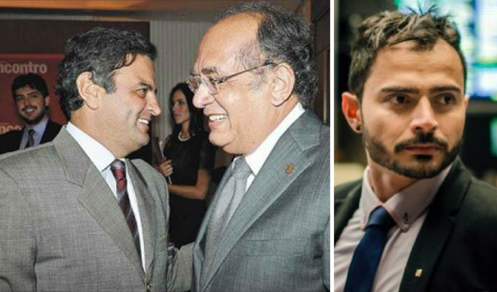 "É notável a afinidade de pensamento entre o ministro Gilmar Mendes e o senador Aecio Neves sobre a tese do caixa dois, recursos desviados para financiamento de campanha políticas. Normalmente os tucanos levantam o tema e logo depois Gilmar corta com algum comentário jurídico para validar a tese", escreve o jornalista George Marques, do The Intercept Brasil