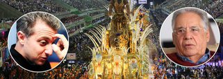 Mais um sinal do desespero do PSDB para encontrar um candidato; o apresentador Luciano Huck, funcionário da Globo, tem feito um périplo nas escolas de samba do Rio de Janeiro na tentativa de ser tema de um enredo; segundo a coluna Radar, Huck está oferecendo R$ 6 milhões para quem quiser cantá-lo em samba na Sapucaí; na Mangueira, o assunto foi vetado pelo carnavalesco Leandro Vieira; Salgueiro também vetou o apresentador tucano; o "novo" do PSDB, defendido pelo ex-presidente Fernando Henrique Cardoso, nega a investida e diz que "usaram" seu nome