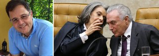 Jornalista Luís Costa Pinto afirmou nesta segunda-feira, 6, que há uma "evidente articulação" para alçar a ministra Carmen Lúcia, presidente do Supremo Tribunal Federal, na Presidência da República, no lugar de Michel Temer; "Seria, sem dúvida, o golpe dentro do golpe", afirma; para ele, a saída reside em num pacto entre as forças políticas, em que a direita assumiria o seu golpismo, "Num gesto de inflexão rumo à necessária reconstrução da trajetória democrática", enquanto o PT reconheceria os próprios erros; "Só há um caminho: a política", afirma