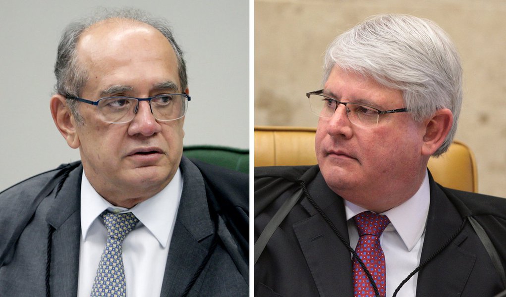 Lembra aquela coisa antiga do primário, de riscar uma linha no chão e dizer que quem pisasse ali estava xingando a mãe do outro? Está assim o “barraco” das instituições brasileiras; artigo de Fernando Brito, sobre a guerra entre Rodrigo Janot e Gilmar Mendes, em que o primeiro acusa o segundo de decrepitude moral e o segundo acusa o primeiro de ser o vazador-mor da República
