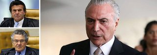 Depois de pedir a suspeição de Rodrigo Janot e perder por unanimidade, Michel Temer será novamente derrotado no Supremo Tribunal Federal, uma vez que a corte não irá barrar o envio da nova denúncia contra ele, desta vez por obstrução judicial e chefiar quadrilha, à Câmara dos Deputados; "Quem pode ou não determinar o recebimento da denúncia é a Câmara. É prematuro pedir ao STF para suspender a tramitação de um encaminhamento de denúncia à Câmara porque seria quase uma invasão da esfera da separação de Poderes", diz o ministro Luiz Fux; "eu não consigo perceber o agasalho jurídico-constitucional dessa posição", reforçou Marco Aurélio Mello, ao comentar a pretensão de Temer