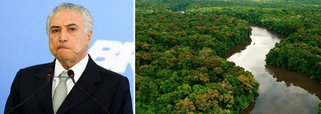 "Um presidente ávido por garantir votos na Câmara que bloqueiem o envio ao Supremo da segunda acusação contra ele da Procuradoria-Geral da República, que está a caminho, volta a alterar normas para a Amazônia. Desta vez, a fim de permitir a entrada de mineradoras em área sensível. Mesmo sem o aval do Ministro do Meio Ambiente, Sarney Filho", diz editorial do jornal
