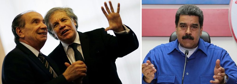 Secretário-geral da Organização dos Estados Americanos (OEA), Luis Almagro, disse nesta segunda-feira, 10, que a Venezuela precisa de um governo legítimo, o que só acontecerá com novas eleições; "É absolutamente fundamental que essa alteração de ordem constitucional da Venezuela seja revertida e o país, redemocratizado", Almagro, após reunião com o ministro Aloysio Nunes; ele citou ainda a existência de presos políticos, de uma crise humanitária, a falta de separação dos Poderes, e a repressão às manifestações, que classificou como "brutal", como exemplos da crise democrática porque passa o país