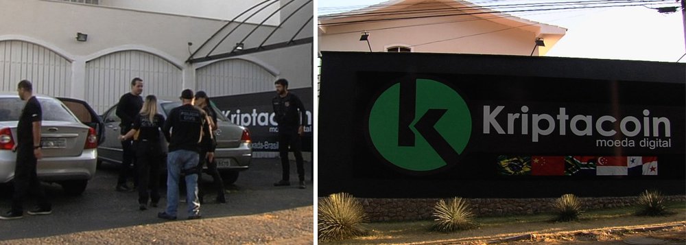 A Polícia Civil do Distrito Federal apreendeu mais um carro de luxo que estava com um dos presos ligados ao golpe da moeda falsa Kriptacoin; de acordo com os policiais, o Porsche, avaliado em R$ 350 mil, estava em Goiânia (GO) e pertencia a um dos donos da empresa Wall Street Corporate, usada para obter lucros com um esquema de "pirâmide financeira"; são 15 carros de luxo e um avião avaliado em R$ 3,6 milhões encontrados pelos policiais da Coordenação de Repressão aos Crimes Contra o Consumidor e Ordem Tributária e a Fraudes (CORF)