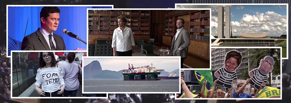 Transmitido pela TV franco-alemã ARTE nessa terça-feira 18, o documentário "Brasil: O grande salto para trás", das francesas Frédérique Zingaro e Mathilde Bonnassieux, mostra quem foram os políticos que, há um ano, votaram pela abertura do processo de impeachment na Câmara dos Deputados e mudaram o destino da então presidente Dilma Rousseff e de todo o País – homens ligados a empresas, grandes fazendeiros, conservadores e corruptos; o filme coloca a pergunta "Como será o futuro agora?" e foca em uma perspectiva de um triste destino para a esquerda nacional, a exemplo do que ocorreu em diversos países da América Latina