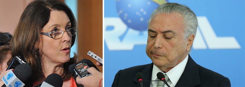 Jornalista Helena Chagas, do blog Os Divergentes, afirmou nesta terça-feira, 13, que o sonho de Michel Temer era ter um procurador geral da República para chamar de seu; "Uma espécie de Geraldo Brindeiro, aquele que, nos idos do governo Fernando Henrique Cardoso, era conhecido nas rodas brasilienses de engavetador geral da República", diz Chagas, lembrando que naquela época não havia lista tríplice para escolha do PGR; para a jornalista, "Temer está entre a cruz e a caldeirinha, ou seja, o retrocesso e a incerteza."