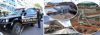 Rastro da operação que investiga o escândalo de corrupção em contratos da Petrobras atinge construções de Norte a Sul do Brasil, que, se estivessem em operação, trariam diversos benefícios para a população, como mobilidade urbana, rodovias, universidades e centros de saúde, além da economia, como os investimentos da Petrobras; todas elas têm em comum o envolvimento de empreiteiras que são investigadas pela Polícia Federal por corrupção e com graves problemas financeiros para dar sequência às construções; levantamento foi feito pela Câmara Brasileira da Indústria da Construção (Cbic) e pelo Estado de S.Paulo