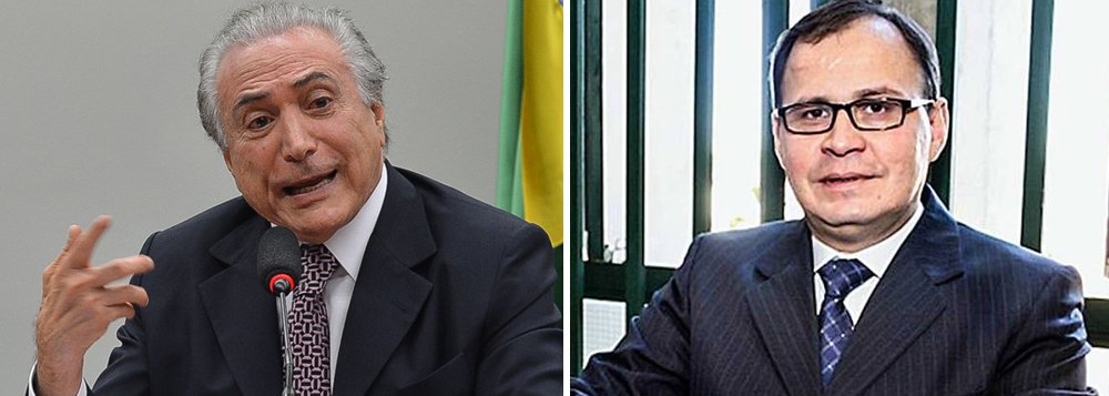 Se Michel Temer perder seu mandato, o inquérito a que responde no Supremo Tribunal Federal por corrupção, obstrução à Justiça e organização criminosa, em decorrência da delação da JBS, deverá ser redistribuído para a Justiça Federal de Brasília, segundo reportagem do Valor Econômico; titular da 10ª Vara é o juiz Vallisney de Souza Oliveira