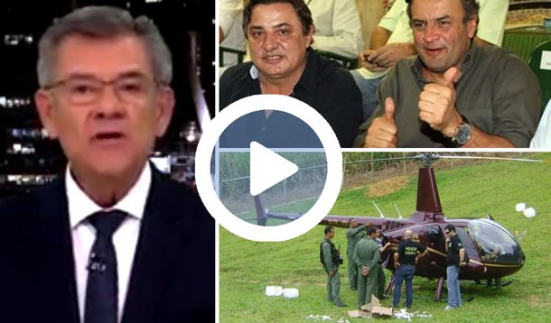 Jornalista Rodolfo Gamberini, apresentador do jornal da TV Gazeta, observou que o pagamento da propina de R$ 2 milhiões, feita pela JBS ao senador afastado Aécio Neves (PSDB) trouxe à tona o caso do helicoca; "R$ 2 milhões pagos pela empresa [JBS] ao tucano Aécio Neves foram depositados numa conta de Zezé Perrella. Ele é o dono do helicóptero apreendido pela Polícia Federal em Minas com meia tonelada de Cocaína. A Polícia Federal, tão competente, não descobriu até agora, trÊs anos depois, de onde saiu a cocaína, para onde ia a cocaína e quem era o dono da cocaína", diz Gamberini; "Será se isso vai ser revelado algum dia?", questiona