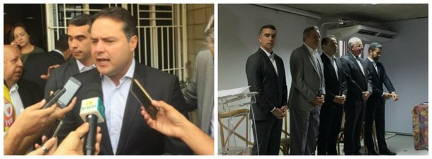 A posse do novo secretário de Desenvolvimento Econômico e Turismo, Rafael Brito, significa o fechamento do entendimento entre o PMDB do governador Renan Filho e o PDT do deputado federal Ronaldo Lessa; o objetivo final é 2018, e por isso o governador continua conversando para atrair outras siglas, caso do PT, que também esteve na coligação na última eleição; "Os políticos têm a capacidade de reforçar a interlocução do governo com a sociedade e é por isso que existe os partidos políticos. A ampliação da aliança é fundamental, pois com um maior diálogo entre o governo e o cidadão vamos saber o que mais se precisa. Então, vamos acertar mais e errar menos", disse Renan Filho