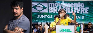 O crítico de cinema mineiro Pablo Villaça comentou a pressão feita pelo Movimento Brasil Livre para que o Santander encerrasse uma exposição em Porto Alegre sobre diversidade e temática queer; para Villaça, o MBL age como uma milícia fascista e usa a luta contra a corrupção para agir como censor da liberdade de expressão