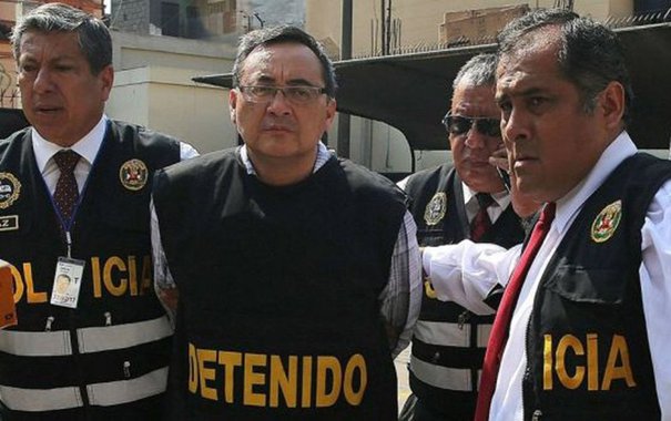Juiz Richard Concepción decretou 18 meses de prisão preventiva contra Víctor Muñoz Cuba, envolvido na propina de US$ 6,2 milhões da Odebrecht paga ao ex-vice-ministro de Comunicações Jorge Cuba Hidalgo para a construção da Linha 1 do metrô de Lima; Ministério Público do Peru investiga propinas de US$ 29 milhões pagas pela Odebrecht em um período que compreende o governo de Alejandro Toledo (2001-2006), o segundo governo de Alan García (2006-2011) e o de Ollanta Humala (2011-2016)
