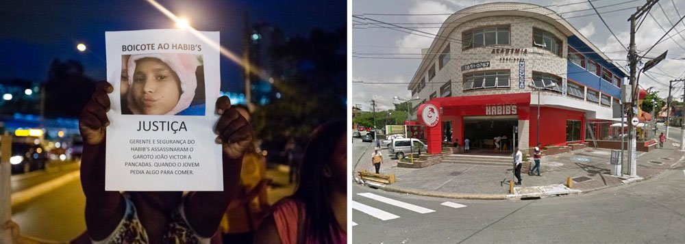 Reconstituição dos fatos que levaram à morte um adolescente após uma confusão com funcionários do Habbib's em São Paulo será realizada nesta terça-feira (25), de acordo com a Polícia; caso aconteceu no dia 26 de fevereiro em uma loja da rede na Zona Norte da capital paulista; reconstituição da morte de João Victor Souza de Carvalho será feita com base em duas versões relatadas às autoridades que investigam o caso