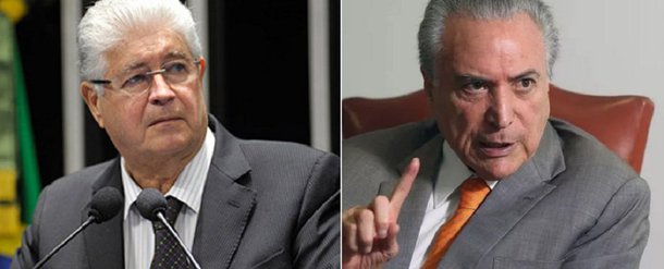 Senador Roberto Requião denuncia a intenção de Michel Temer (PMDB) de autorizar e facilitar, por meio de uma Medida Provisória, a venda de terras brasileiras a estrangeiros; Requião afirma que Temer e o ministro Eliseu Padilha querem transformar o Brasil em um novo Congo; no século XIX, o rei Leopoldo II, da Bélgica, declarou e transformou o país africano em sua propriedade pessoal, sendo o dono do território e perseguindo os negros nativos; "O que o Padilha, o Temer e essa gente quer fazer com o País? Uma área na mão de estrangeiros, com o Brasil escravizado? O Brasil é dos brasileiros! Vocês não vão estabelecer no País Congos belgas para que estrangeiros num futuro próximo coloquem muros para que os brasileiros não passem", protesta o senador no vídeo