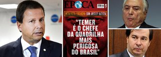 O presidente da Ordem dos Advogados do Brasil, Claudio Lamachia, voltou a pedir a queda de Michel Temer, após a bomba deste fim de semana, em que ele foi acusado pelo empresário Joesley Batista de comandar a "maior e mais perigosa organização criminosa" do Brasil; segundo Lamachia, o Brasil não pode continuar pagando a conta por "atitudes pouco republicanas tomadas pelos ocupantes do Poder"; ele também criticou o "cinismo" do presidente da Câmara, Rodrigo Maia, que estaria ignorando os pedidos de impeachment já apresentados – um deles, pela própria OAB; Lamachia, no entanto, não se desculpou por ter apoiado o golpe parlamentar de 2016, que derrubou Dilma Rousseff, a presidente legítima e honesta, instalando uma quadrilha no poder