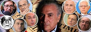 Em editorial nesta segunda-feira, 29, o jornal britânico Financial Times defendeu uma "mudança rápida" no comando do Brasil, um ano após o golpe parlamentar que retirou a presidente Dilma Rousseff; jornal destaca que Temer perdeu condições de governar depois das revelações de propina, perdeu apoio no Congresso e vê aumentar a pressão popular por sua saída; "Que ele continue na presidência pode se provar mais causa do que solução para a crise", diz o FT; nos Estados Unidos, o jornal Washington Post aponta em editorial que a elite política brasileira está sendo "comida viva" pela corrupção: editorial do jornal americano aponta que, independente de quem seja o presidente, o Brasil terá um governo com legitimidade duvidosa até as próximas eleições