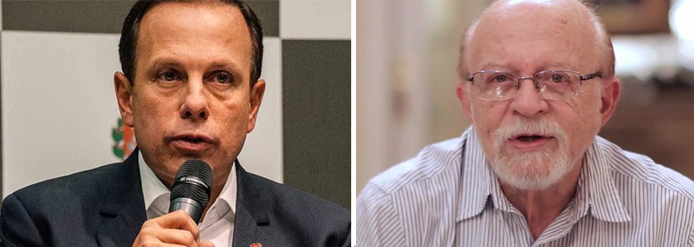 Em mais um capítulo da baixaria que tem protagonizado no PSDB, João Doria, mandou que seus secretários gravassem vídeos atacando o ex-governador Alberto Goldman, que no fim de semana criticou o prefeito paulista; pelo menos três secretários municipais e uma diretora saíram publicamente em defesa da gestão Doria e gravaram depoimentos com duros ataques a Goldman, que também é vice-presidente nacional do partido