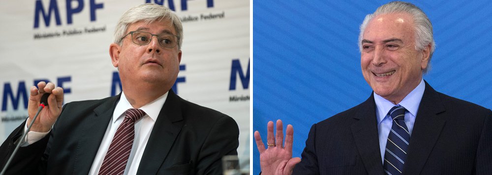 "Nos derradeiros momentos de seu reinado construído para holofotes, o procurador-geral da república, já antevendo seus dias de insignificância e ocaso, resolveu lançar cocô no ventilador. Com excrementos para todos os lados, acha que sairá bem da trama pífia e fétida que ajudou a montar. Seu método: destruir a todos, como se fosse um exterminador do presente e do futuro. Na verdade, é um bufão, que não consegue controlar sequer a casta jurídica sob sua (ir)responsabilidade, como bem escreveu Eugênio Aragão", escreve o cientista político Robson Sávio; "Seu nome, daqui a pouco tempo, entrará no panteão dos sabotadores da Nação", diz ele; para o colunista, "quem deve estar rindo à toa é Temer e sua camarilha"