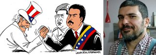 Em entrevista ao canal russo RT, o cartunista Carlos Latuff, que é também colaborador do 247, diz ter certeza de que os Estados Unidos pretendem promover uma troca de regime na Venezuela; "Os argumentos 'pela democracia' são muito parecidos com os que foram usados na Síria e no Iraque", diz ele; confira a íntegra