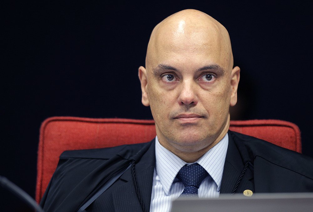 BRASILIA DF 28/03/2017 POLITICA Ministro Alexandre de Moraes preside sess„o da 1™ turma do STF. Foto: Nelson Jr./SCO/STF