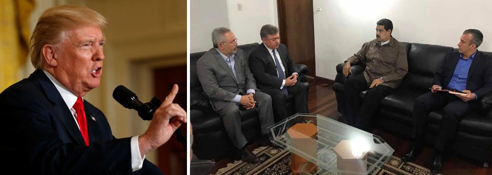 Reportagem de Tulio Ribeiro, no Cafezinho, noticia que o presidente da Venezuela, Nicolás Maduro, teve nesta terça 5 uma reunião de negócios com o mais alto executivo da petroleira Chevron para América e Africa, Clay Neff; o encontro visou fortalecer a parceria da "Petroleos de Venezuela" (PDVSA) com a empresa americana