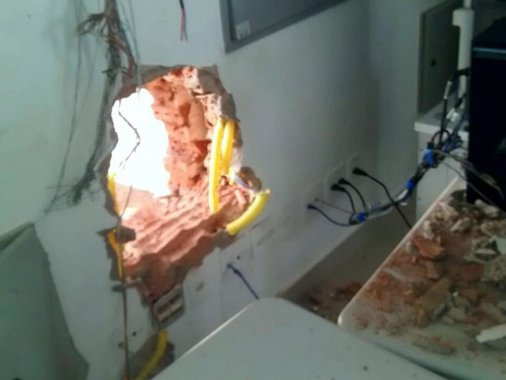 O 1º Juizado Especial da Fazenda Pública da Capital, em Maceió, teve computador foi furtado do local através de um buraco feito na parede; ação só foi percebido por funcionários que chegaram para trabalhar no começo da manhã desta segunda-feira (27)