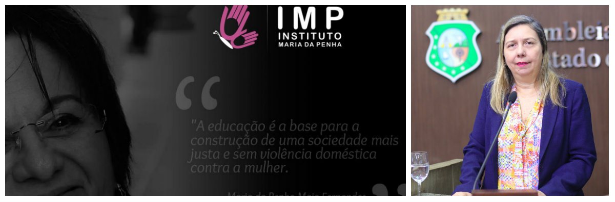 Por iniciativa da deputada estadual Rachel Marques, a Assembleia Legislativa do Estado do Ceará realiza, nesta quarta-feira (16), sessão solene em comemoração aos 11 anos da Lei 11.340/06, conhecida como Lei Maria da Penha, que objetiva proteger as mulheres de abusos e agressões e se constitui como um marco no combate à violência contra a mulher no Brasil. Durante a solenidade serão prestada várias homenagens, entre elas, ao Instituto Maria da Penha