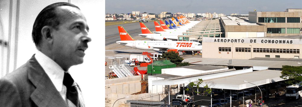 Aeroporto na zona sul de São Paulo será rebatizado com o nome de José Freitas Nobre; o parlamentar cearense foi deputado por seis mandatos e notabilizou-se pela luta contra a ditadura e em favor da redemocratização do Brasil