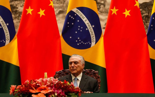 Michel Temer afirmou nesta sexta-feira que o resultado do Produto Interno Bruto do Brasil no segundo trimestre mostra que o Brasil está crescendo; o resultado foi de minúsculos 0,2%, o que configura estagnação econômica
