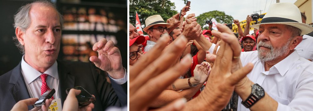 No momento em que forças progressistas defendem a criação de uma frente ampla de esquerda, até com uma eventual chapa Lula-Ciro, o presidenciável do PDT rema na direção contrária e volta a criticar o PT; em entrevista nesta terça-feira (7), Ciro Gomes afirmou que o PT enganou o povo; “E o pior não é ter enganado no passado, é querer enganar agora”, diz Ciro sobre eventuais alianças do partido com siglas que apoiaram o golpe de 2016; indagado, no entanto, se gostaria do apoio dos petistas em um eventual segundo turno, o ex-ministro foi mais amigável. “Segundo turno indica as coisas e aí não é mais o partido, é a vizinhança”