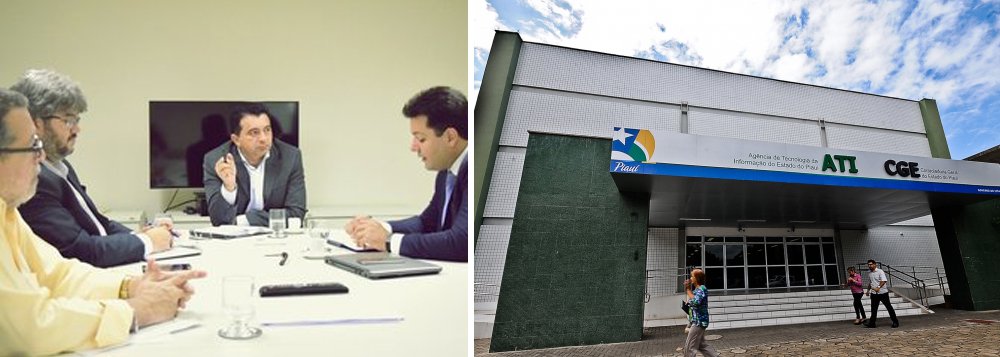 A diretoria da Agência de Tecnologia da Informação do Piauí (ATI) recebeu a visita de Rodrigo Mota, representante da Agência de Comércio e Desenvolvimento dos Estados Unidos (USTDA) no Brasil; durante a audiência, foi discutido o interesse que a USTDA possui em investir em projetos na área de tecnologia da informação do Piauí; a Agência de Comércio americana atua financiando a preparação de projetos e atividades de construção de parcerias que desenvolvem infraestrutura sustentável e promovam o crescimento econômico nos países parceiros