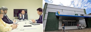 A diretoria da Agência de Tecnologia da Informação do Piauí (ATI) recebeu a visita de Rodrigo Mota, representante da Agência de Comércio e Desenvolvimento dos Estados Unidos (USTDA) no Brasil; durante a audiência, foi discutido o interesse que a USTDA possui em investir em projetos na área de tecnologia da informação do Piauí; a Agência de Comércio americana atua financiando a preparação de projetos e atividades de construção de parcerias que desenvolvem infraestrutura sustentável e promovam o crescimento econômico nos países parceiros