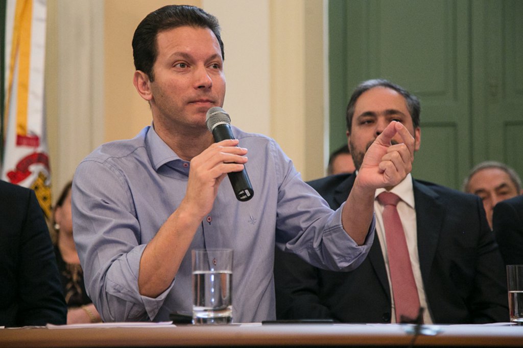 07/04/2017 - PORTO ALEGRE, RS - Coletiva de 100 Dias de Governo Marchezan. Foto: Maia Rubim/Sul21