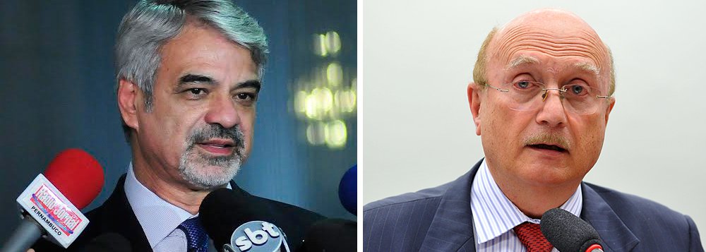 O líder do PT no Senado, Humberto Costa (PE), criticou o ministro da Justiça, Osmar Serraglio, pela condução das ações para apurar os ataques  contra índios gamelas, em Viana (MA), e contra indígenas que participaram de protesto no Congresso Nacional, em Brasília; "Serraglio tem sido mais um líder de torcida, porta voz da bancada ruralista no Governo Temer. Não é por acaso que, em 55 dias de seu mandato, ele não teve nenhum encontro com representantes indígenas. É claro que as mãos deles estão sujas com o sangue dos 13 índios do povo Gamela, que foram feridos em um ataque de pistoleiros no Maranhão. Se não agiu com intenção, agiu com omissão", disparou; Humberto também condenou o corte de 38% do orçamento da Funai para este ano
