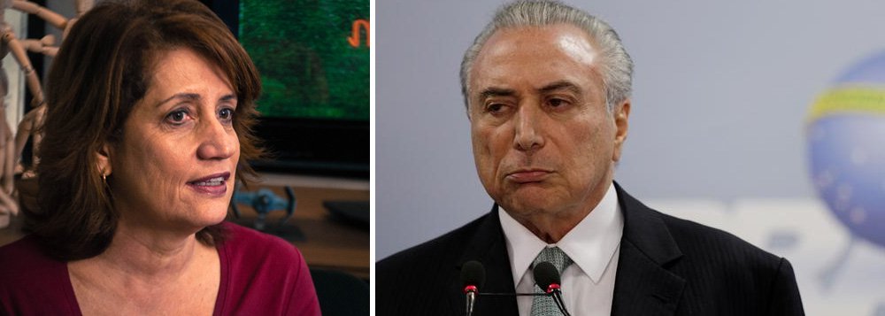 "Um governo com 7% de aprovação, denunciado pelo Ministério Público por corrupção, com a base parlamentar em dispersão, tem pouca chance de concluir o mandato", escreve a colunista do Globo; para a jornalista, "Temer já não governa, apenas administra a possibilidade de permanecer no cargo"