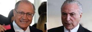 O governador de São Paulo, Geraldo Alckmin, do PSDB, pode estar rifando de vez suas chances de se eleger presidente em 2018, ao manter o apoio a Michel Temer, já denunciado por corrupção, obstrução judicial e também como chefe de quadrilha; "O PSDB vai primeiro analisar tudo isso para depois se posicionar", disse ele