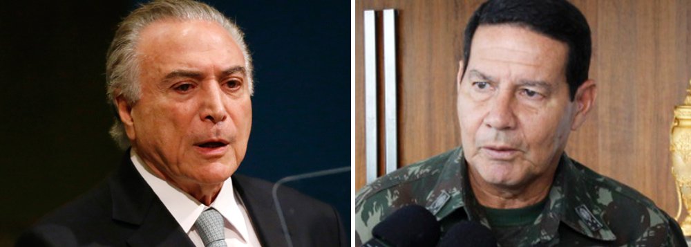 "Estão plantando a possibilidade da ditadura militar. Para o pequeno grupo que deu o golpe ela é excelente, a melhor das saídas. Nunca foram democráticos. Não gostam do povo. Inclusive nessa Câmara e nesse Senado, poucos vão perder seus cargos ou ir para a cadeia", afirma o escritor Leonardo Boff; "Um governo que governa sem o povo e contra o povo, abandonou o estatuto da democracia e claramente instaurou uma ditadura civil", afirma, que critica ainda o silêncio da sociedade diante das declarações do general Mourão